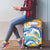 Anguilla 3 Dolphins Luggage Cover Summer Stylized