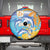 Anguilla 3 Dolphins Spare Tire Cover Summer Stylized