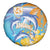 Anguilla 3 Dolphins Spare Tire Cover Summer Stylized