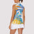 Personalised Anguilla 3 Dolphins Women Sleeveless Polo Shirt Summer Stylized