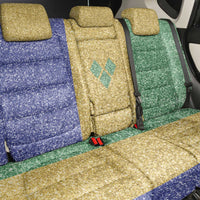 Saint Vincent and the Grenadines Vincy Mas Back Car Seat Cover SVG Glitter Color Style - Wonder Print Shop