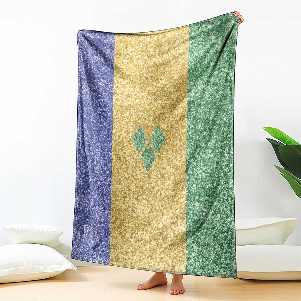 Saint Vincent and the Grenadines Vincy Mas Blanket SVG Glitter Color Style - Wonder Print Shop
