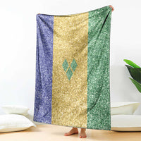 Saint Vincent and the Grenadines Vincy Mas Blanket SVG Glitter Color Style - Wonder Print Shop