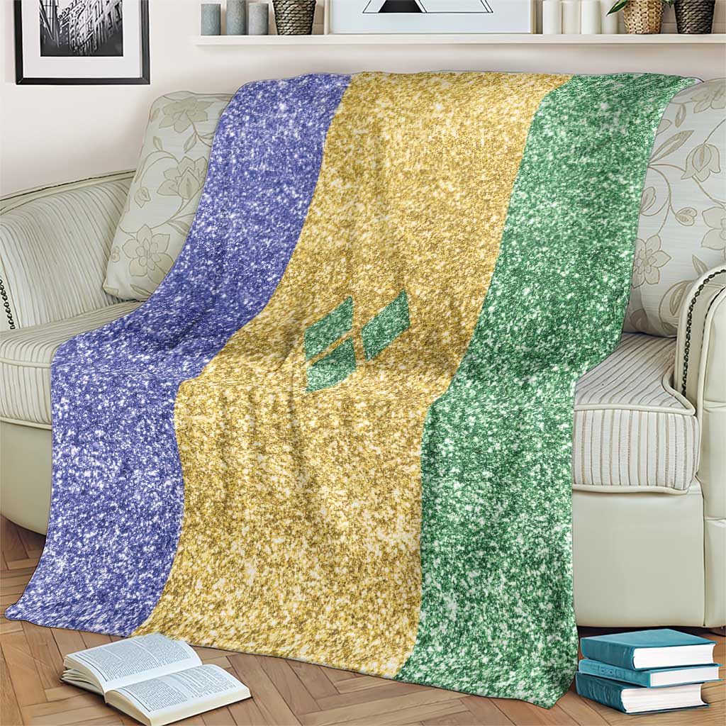 Saint Vincent and the Grenadines Vincy Mas Blanket SVG Glitter Color Style - Wonder Print Shop