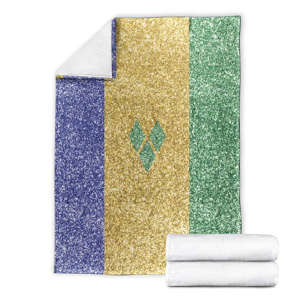 Saint Vincent and the Grenadines Vincy Mas Blanket SVG Glitter Color Style - Wonder Print Shop