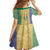 Saint Vincent and the Grenadines Vincy Mas Family Matching Off Shoulder Maxi Dress and Hawaiian Shirt SVG Glitter Color Style - Wonder Print Shop