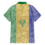 Saint Vincent and the Grenadines Vincy Mas Family Matching Puletasi and Hawaiian Shirt SVG Glitter Color Style - Wonder Print Shop