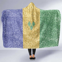 Saint Vincent and the Grenadines Vincy Mas Hooded Blanket SVG Glitter Color Style - Wonder Print Shop