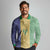 Saint Vincent and the Grenadines Vincy Mas Long Sleeve Polo Shirt SVG Glitter Color Style - Wonder Print Shop