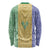 Saint Vincent and the Grenadines Vincy Mas Long Sleeve Shirt SVG Glitter Color Style - Wonder Print Shop