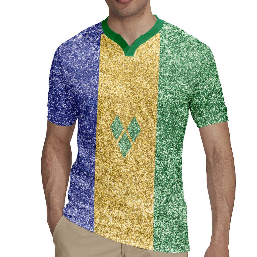 Saint Vincent and the Grenadines Vincy Mas Rugby Jersey SVG Glitter Color Style - Wonder Print Shop