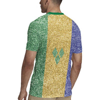 Saint Vincent and the Grenadines Vincy Mas Rugby Jersey SVG Glitter Color Style - Wonder Print Shop