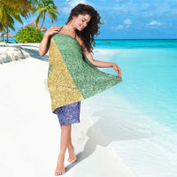 Saint Vincent and the Grenadines Vincy Mas Sarong SVG Glitter Color Style - Wonder Print Shop