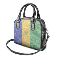 Saint Vincent and the Grenadines Vincy Mas Shoulder Handbag SVG Glitter Color Style - Wonder Print Shop