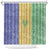 Saint Vincent and the Grenadines Vincy Mas Shower Curtain SVG Glitter Color Style - Wonder Print Shop