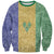 Saint Vincent and the Grenadines Vincy Mas Sweatshirt SVG Glitter Color Style - Wonder Print Shop