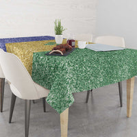 Saint Vincent and the Grenadines Vincy Mas Tablecloth SVG Glitter Color Style - Wonder Print Shop