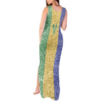 Saint Vincent and the Grenadines Vincy Mas Tank Maxi Dress SVG Glitter Color Style - Wonder Print Shop