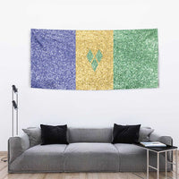 Saint Vincent and the Grenadines Vincy Mas Tapestry SVG Glitter Color Style - Wonder Print Shop