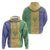 Saint Vincent and the Grenadines Vincy Mas Zip Hoodie SVG Glitter Color Style - Wonder Print Shop
