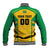 Custom Rugby Brazil Baseball Jacket Tupis Go Champions - Wonder Print Shop
