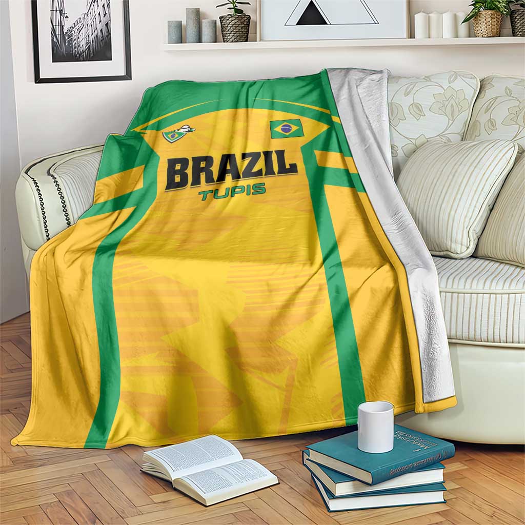 Rugby Brazil Blanket Tupis Go Champions - Wonder Print Shop
