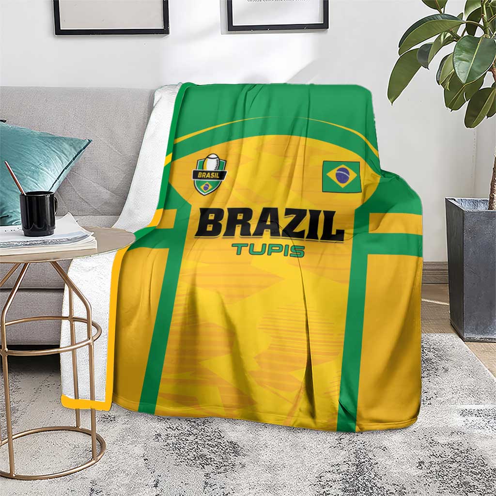 Rugby Brazil Blanket Tupis Go Champions - Wonder Print Shop