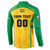 Custom Rugby Brazil Button Sweatshirt Tupis Go Champions - Wonder Print Shop