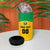Custom Rugby Brazil 4 in 1 Can Cooler Tumbler Tupis Go Champions - Wonder Print Shop