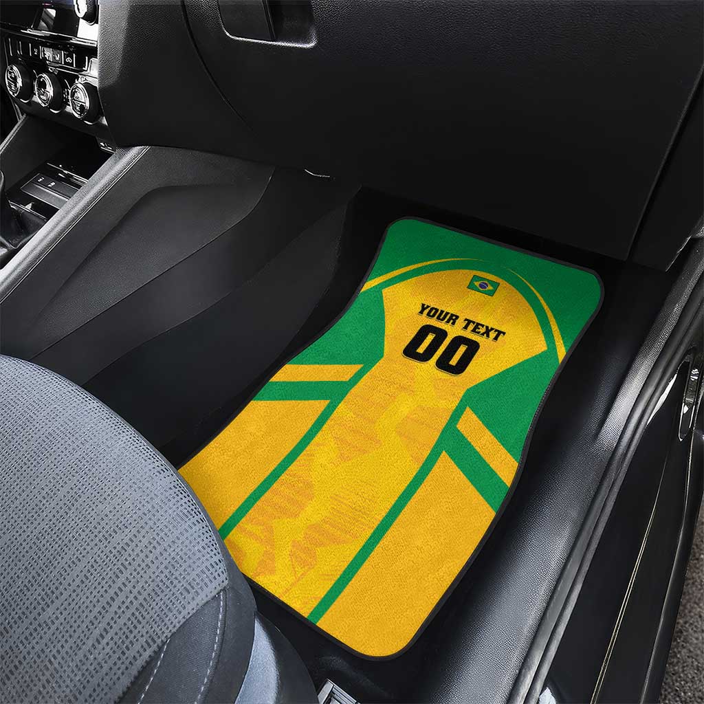 Rugby Brazil Car Mats Tupis Go Champions - Wonder Print Shop