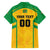 Custom Rugby Brazil Family Matching Long Sleeve Bodycon Dress and Hawaiian Shirt Tupis Go Champions - Wonder Print Shop