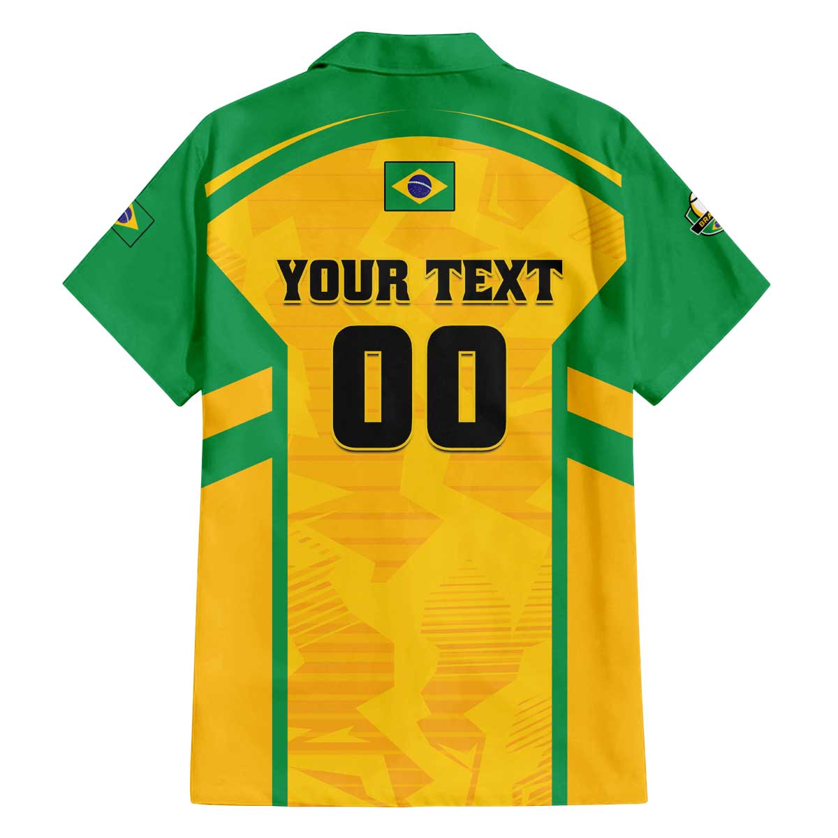 Custom Rugby Brazil Family Matching Off The Shoulder Long Sleeve Dress and Hawaiian Shirt Tupis Go Champions - Wonder Print Shop