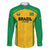 Custom Rugby Brazil Family Matching Puletasi and Hawaiian Shirt Tupis Go Champions - Wonder Print Shop