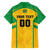Custom Rugby Brazil Family Matching Short Sleeve Bodycon Dress and Hawaiian Shirt Tupis Go Champions - Wonder Print Shop