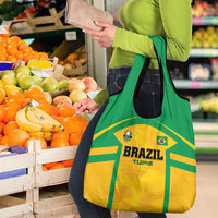 Rugby Brazil Grocery Bag Tupis Go Champions - Wonder Print Shop