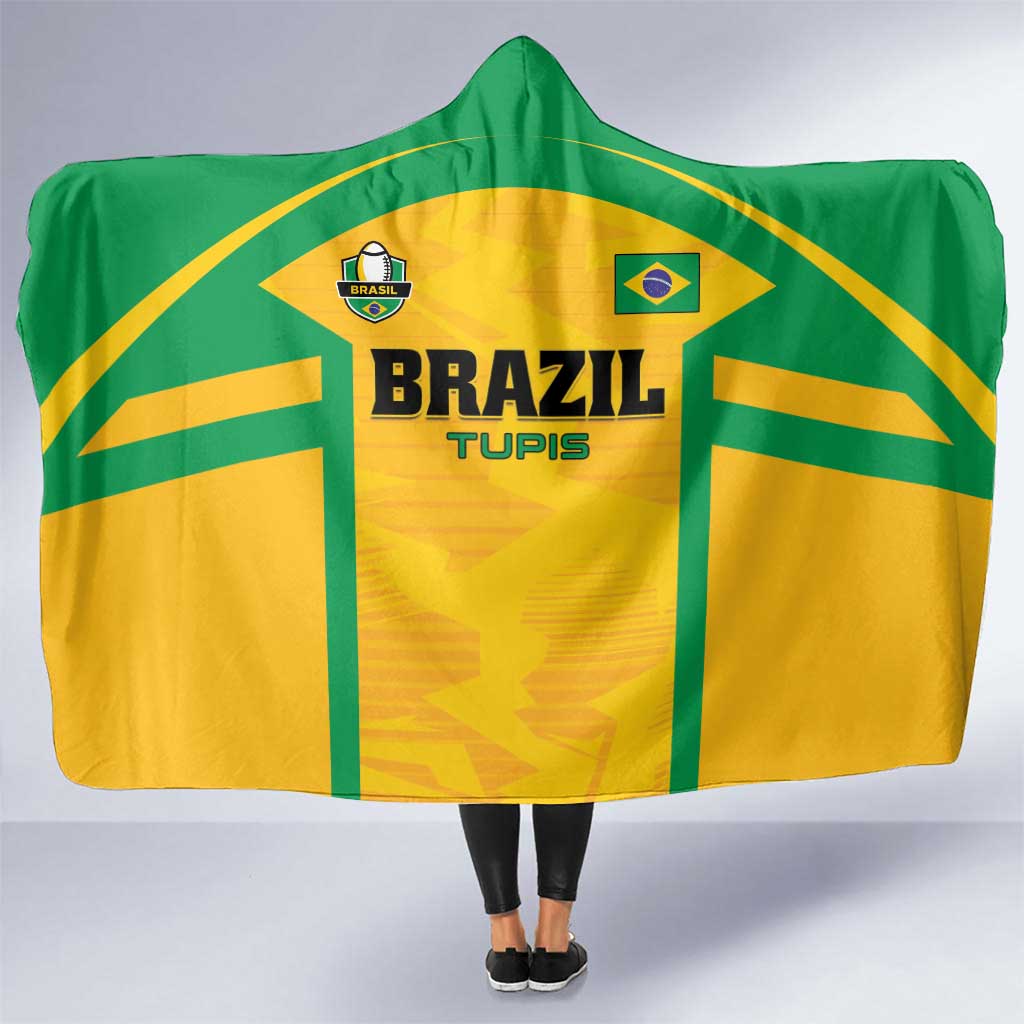 Rugby Brazil Hooded Blanket Tupis Go Champions - Wonder Print Shop
