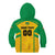 Custom Rugby Brazil Kid Hoodie Tupis Go Champions - Wonder Print Shop