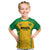 Custom Rugby Brazil Kid T Shirt Tupis Go Champions - Wonder Print Shop