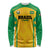 Custom Rugby Brazil Long Sleeve Shirt Tupis Go Champions - Wonder Print Shop