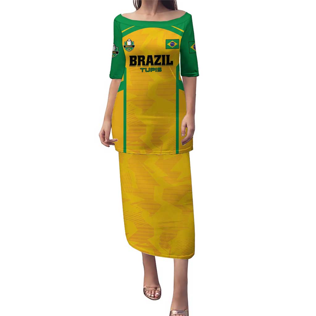 Custom Rugby Brazil Puletasi Tupis Go Champions - Wonder Print Shop