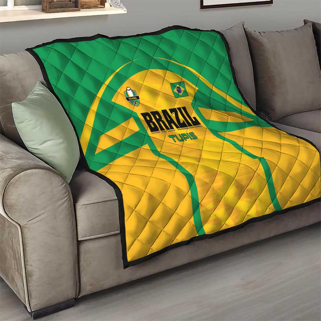 Rugby Brazil Quilt Tupis Go Champions - Wonder Print Shop