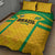 Rugby Brazil Quilt Bed Set Tupis Go Champions - Wonder Print Shop