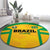Rugby Brazil Round Carpet Tupis Go Champions - Wonder Print Shop