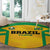 Rugby Brazil Round Carpet Tupis Go Champions - Wonder Print Shop