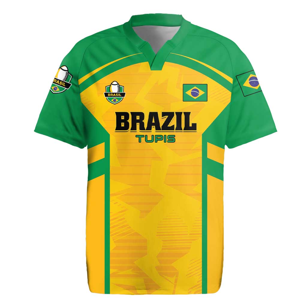 Custom Rugby Brazil Rugby Jersey Tupis Go Champions - Wonder Print Shop