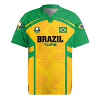 Custom Rugby Brazil Rugby Jersey Tupis Go Champions - Wonder Print Shop