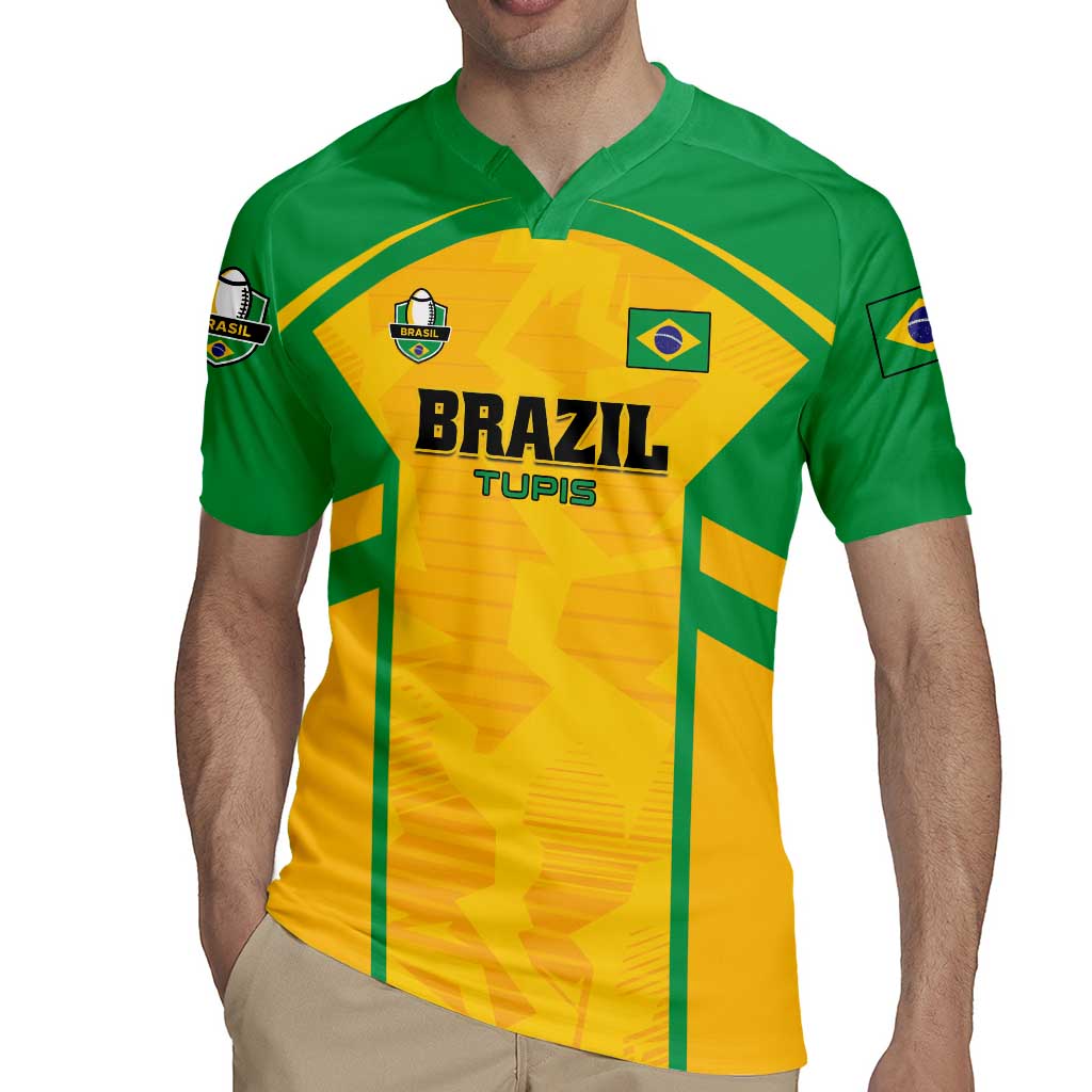 Custom Rugby Brazil Rugby Jersey Tupis Go Champions - Wonder Print Shop