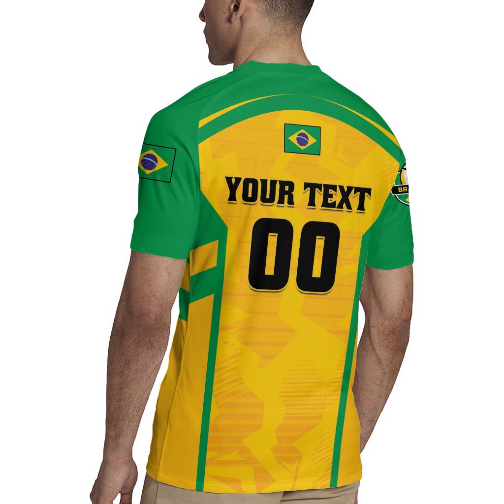 Custom Rugby Brazil Rugby Jersey Tupis Go Champions - Wonder Print Shop
