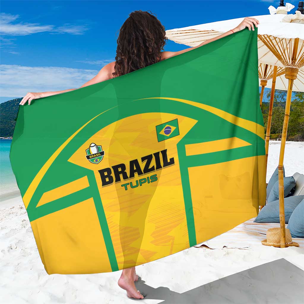 Rugby Brazil Sarong Tupis Go Champions - Wonder Print Shop