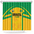 Rugby Brazil Shower Curtain Tupis Go Champions - Wonder Print Shop